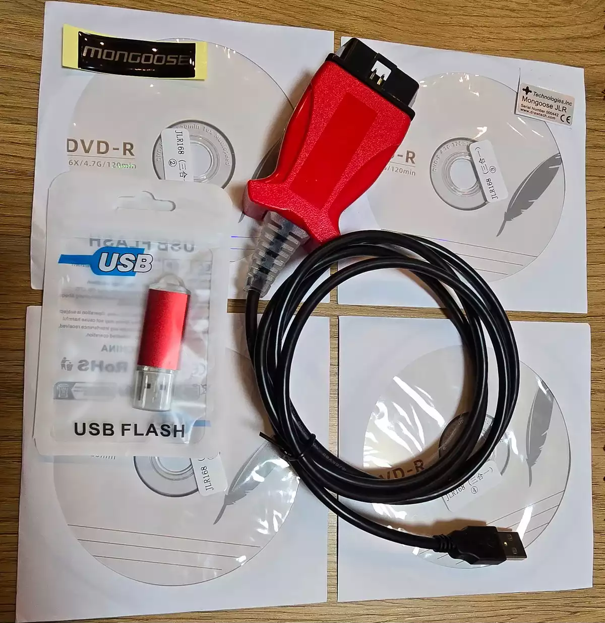 Червоний Mongoose JLR